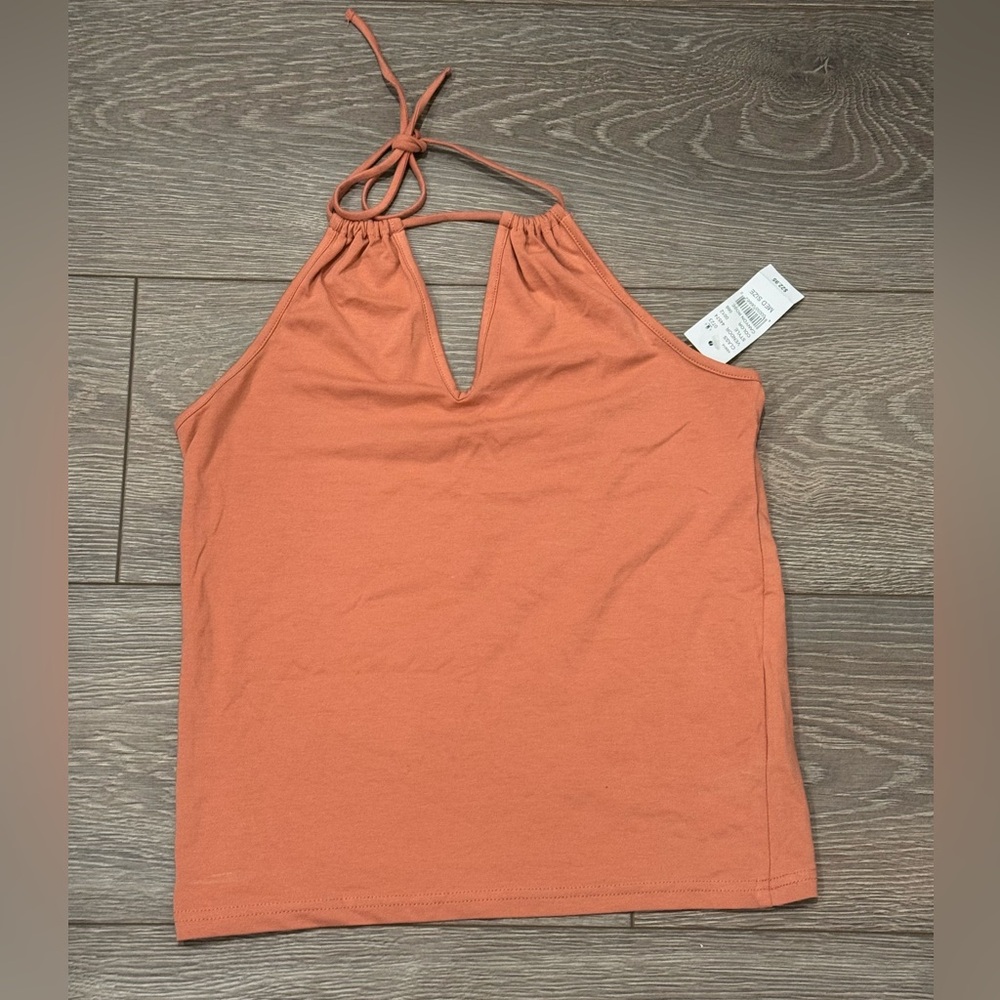 Peachy Halter Top